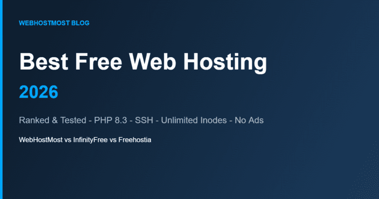 Best Free Web Hosting in 2026: Ranked and Tested